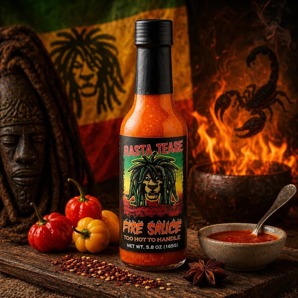 Rasta Tease Fire Sauce